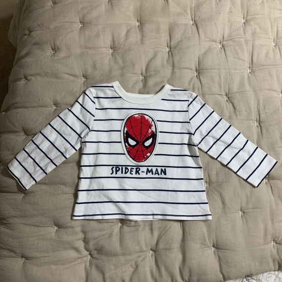 Marvel Spider-Man Kids Costume Shirt - Red, White, and Black - Picture 4 of 4
